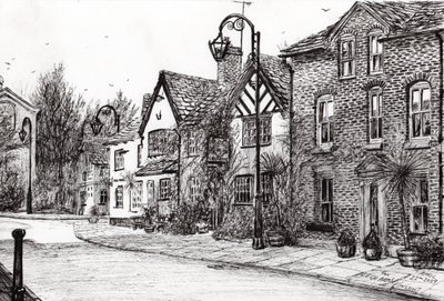 Leigh Arms Prestbury by Vincent Alexander Booth